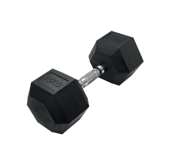 MIR - MANCUERNAS HEXAGONALES DE CAUCHO DE 15 KG C/U