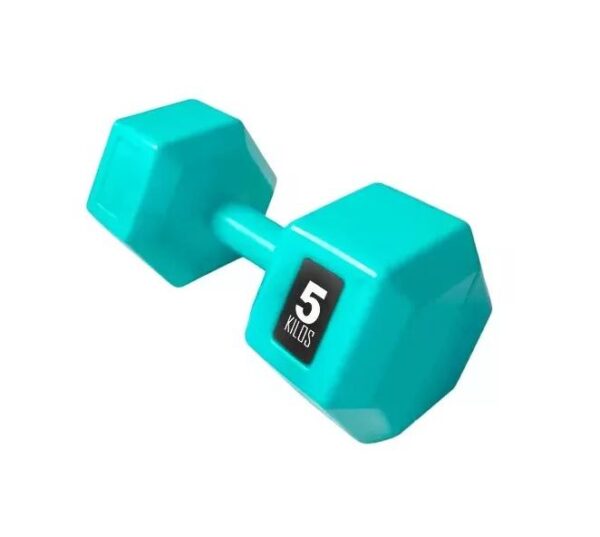 FLOW FITNESS - MANCUERNA PVC 5KG