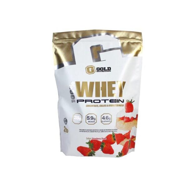 GOLD NUTRITION - 100% WHEY PROTEIN 2LB