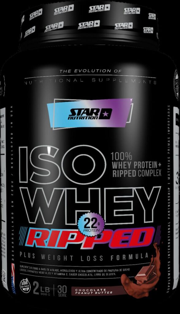 STAR NUTRITION - ISO WHEY RIPPED 1KG