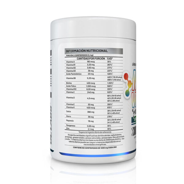GENTECH - MULTIVITAMIN 60TBS