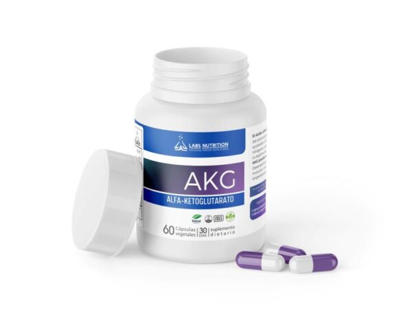 LABS NUTRITION - AKG ACIDO ALFA KETOGLUTARICO 60CAPS