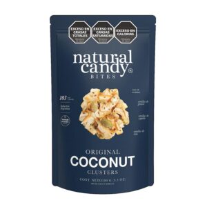 NATURAL CANDY - CLUSTERS ORIGINAL COCONUT 100GR
