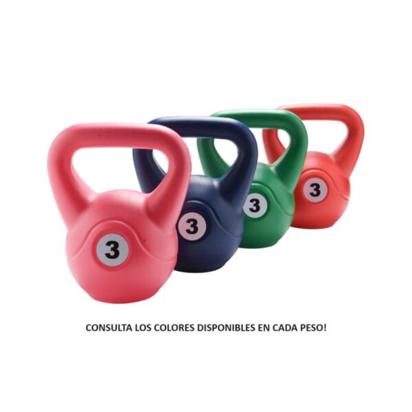 FLOW FITNESS - PESA RUSA PVC 8KG