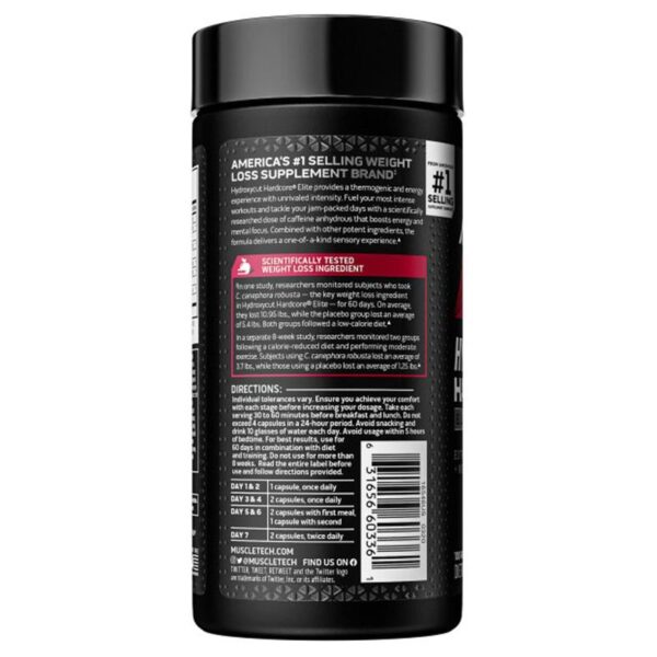 MUSCLETECH - HYDROXYCUTS ELITE 100CAPS