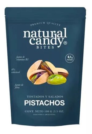 NATURAL CANDY - PISTACHO SALADO 100GR