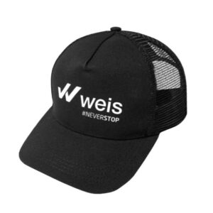 WEIS - GORRA TRUCKER NEGRA