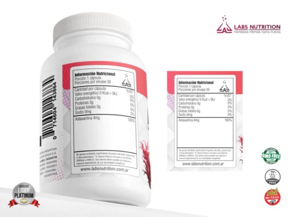 LABS NUTRITION - ASTAXANTINA 4MG
