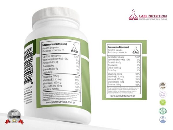 LABS NUTRITION - MUCOSUL X 60CAPS