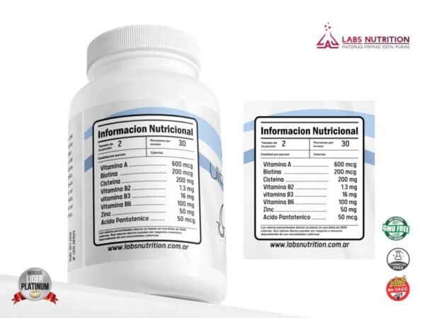 LABS NUTRITION - ULTRA REPARADOR CAPILAR 60CAPS