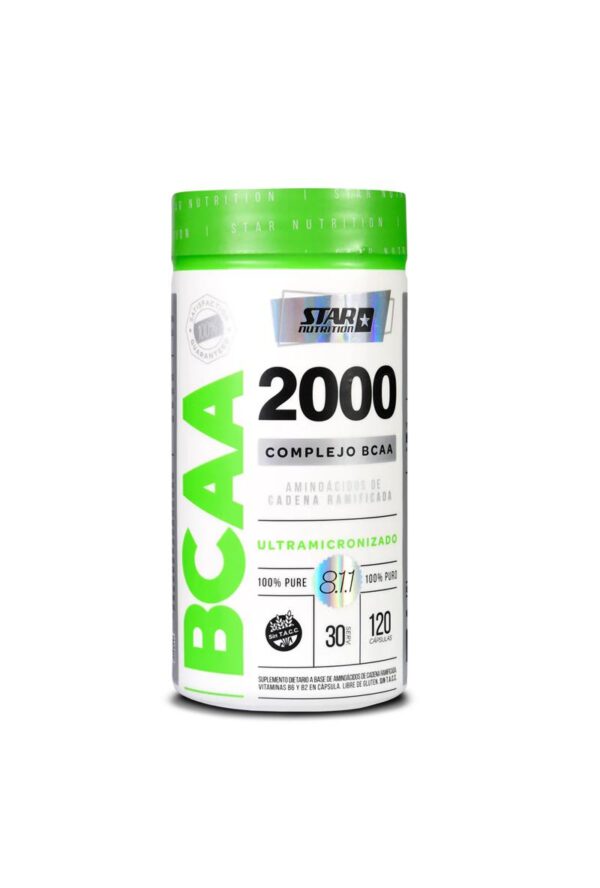 STAR NUTRITION - BCAA 2000 120CAPS