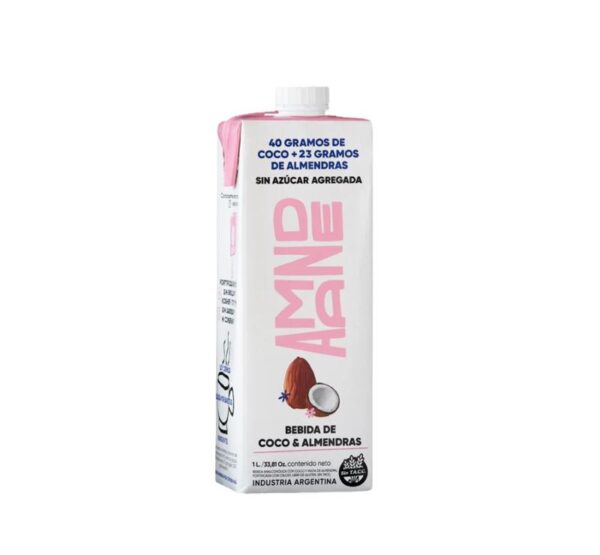 AMANDE - LECHE DE ALMENDRAS Y COCO 1LT