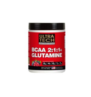 ULTRATECH - BCAA 2:1:1+GLUTAMINA 220GR