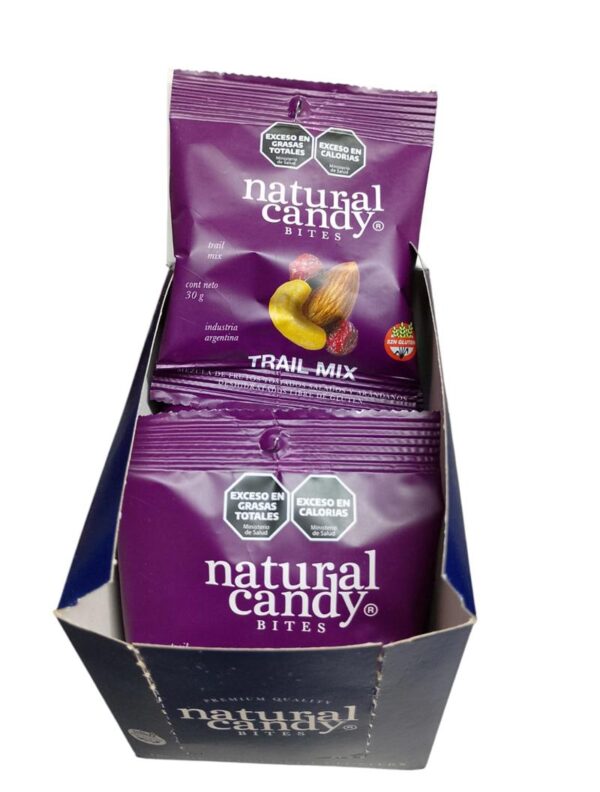 NATURAL CANDY - CAJA TRAIL MIX MINI X10 UNID