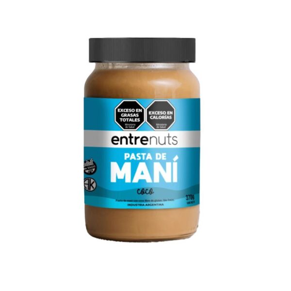 ENTRENUTS - PASTA DE MANI COCO 370GR