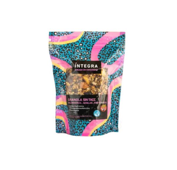 INTEGRA - GRANOLA FRUTOS SECOS SIN TACC 250GR