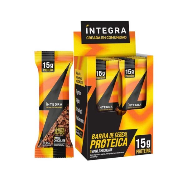 INTEGRA - BARRA CEREAL PROTEICA CAJA X 10UN