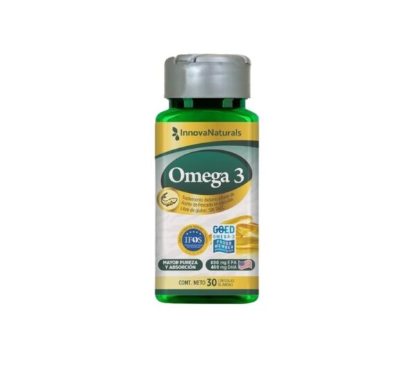 INNOVA NATURALS - OMEGA 3 (800EPA + 400DHA) 30CAPS