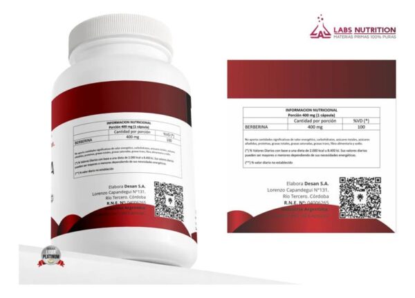 LABS NUTRITION - BERBERINA 30CAPS
