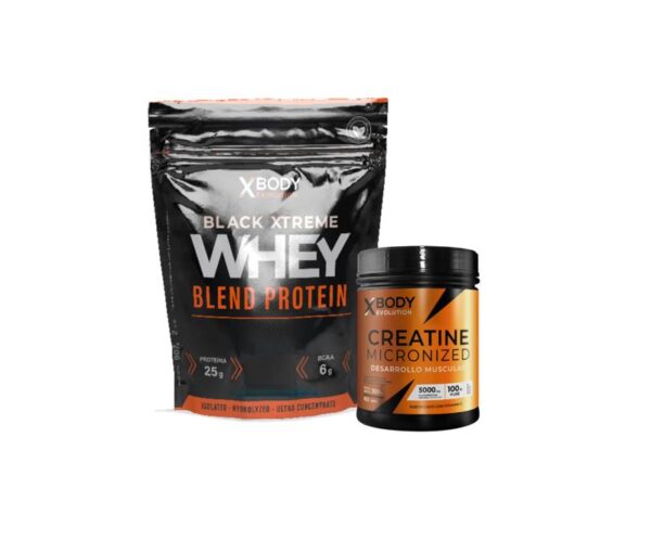 COMBO XBODY CREATINA 300GR + WHEY DOYPACK 2LB