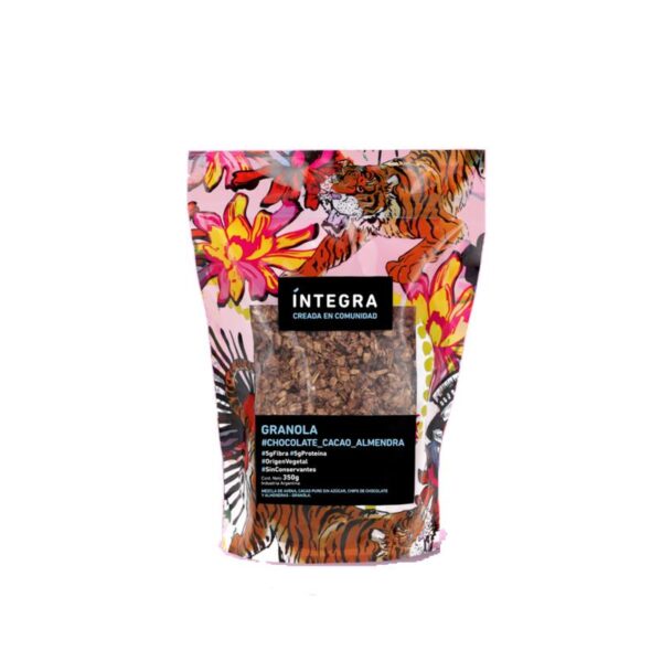 INTEGRA - GRANOLA CHOCOLATE CACAO ALMENDRAS 350gr