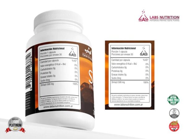 LABS NUTRITION - SHILAJIT X 30CAPS