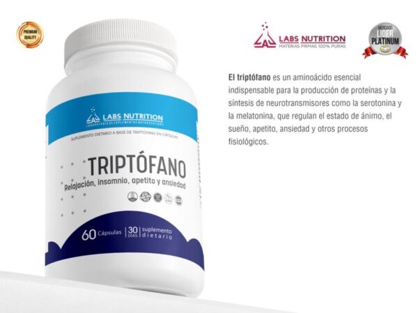 LABS NUTRITION - TRIPTOFANO X 60CAPS