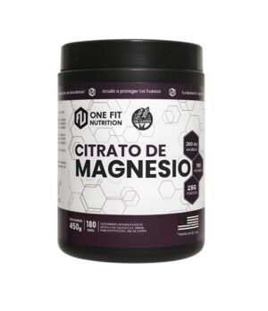 ONE FIT - CITRATO DE MAGNESIO 450GR