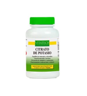 VITATECH - CITRATO DE POTASIO 30CAPS