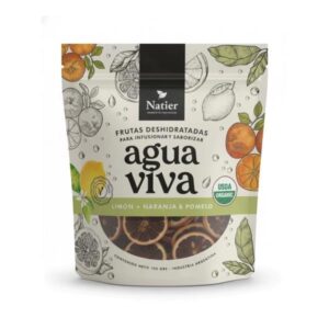 NATIER - AGUA VIVA SABORIZADA CITRUS X 100GR