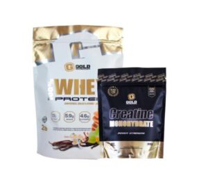 COMBO GOLD WHEY PROTEIN 2LB + CREATINA 300GR